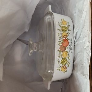 Corning Ware Spice of Life 1 Quart Casserole A-1-3 With Pyrex Lid #A70
